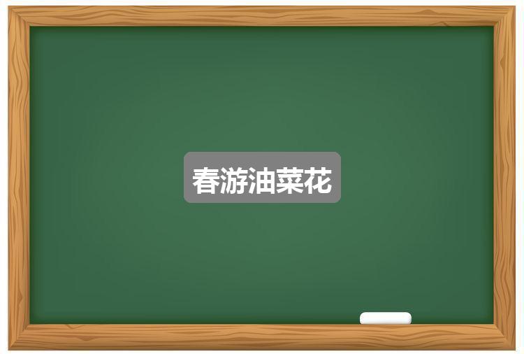 作文2024香港历史开奖结果63期:春游油菜花(精选6篇)